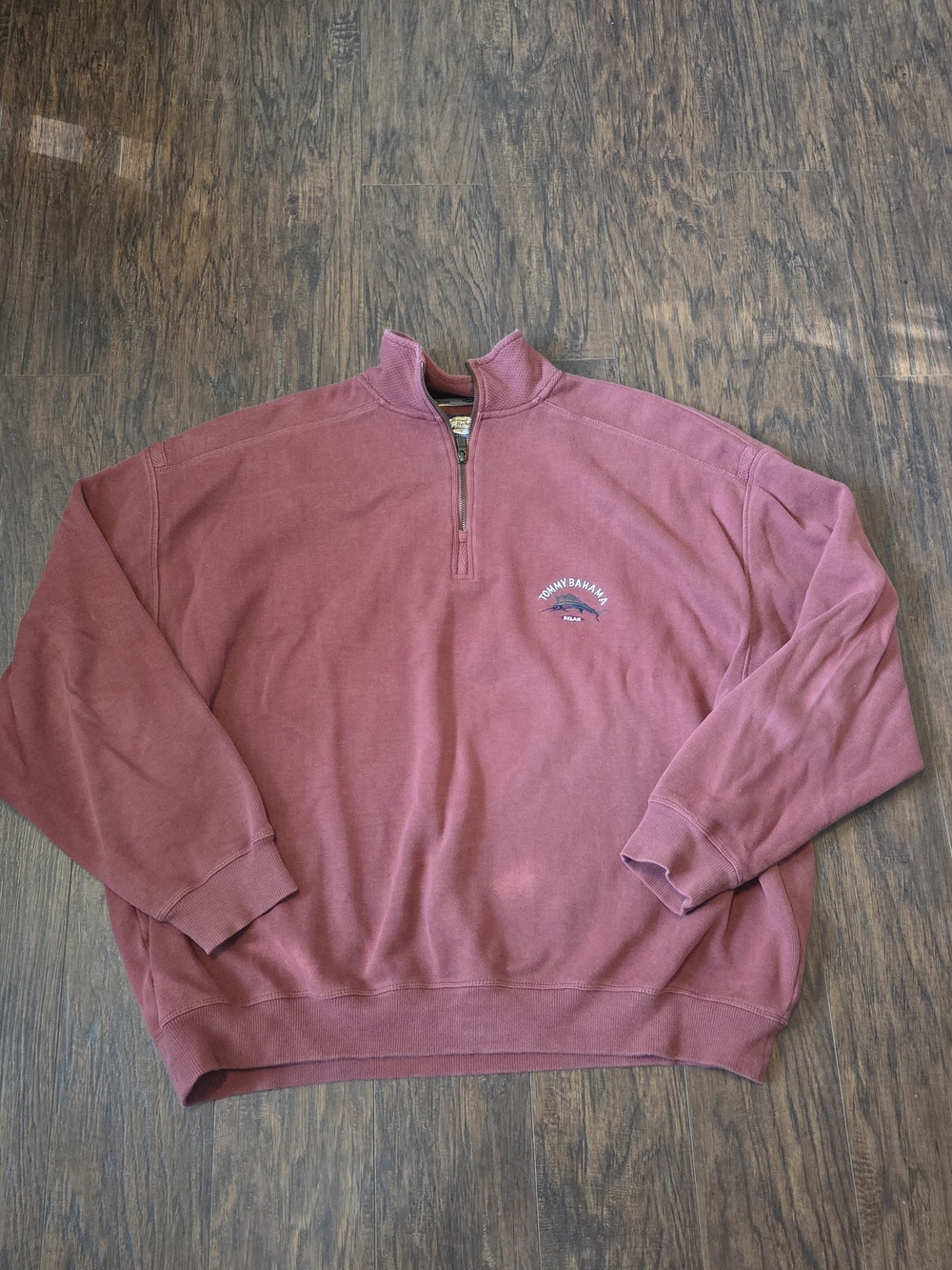 Tommy Bahama Men's Half-Zip Pullover - Dusty Rose